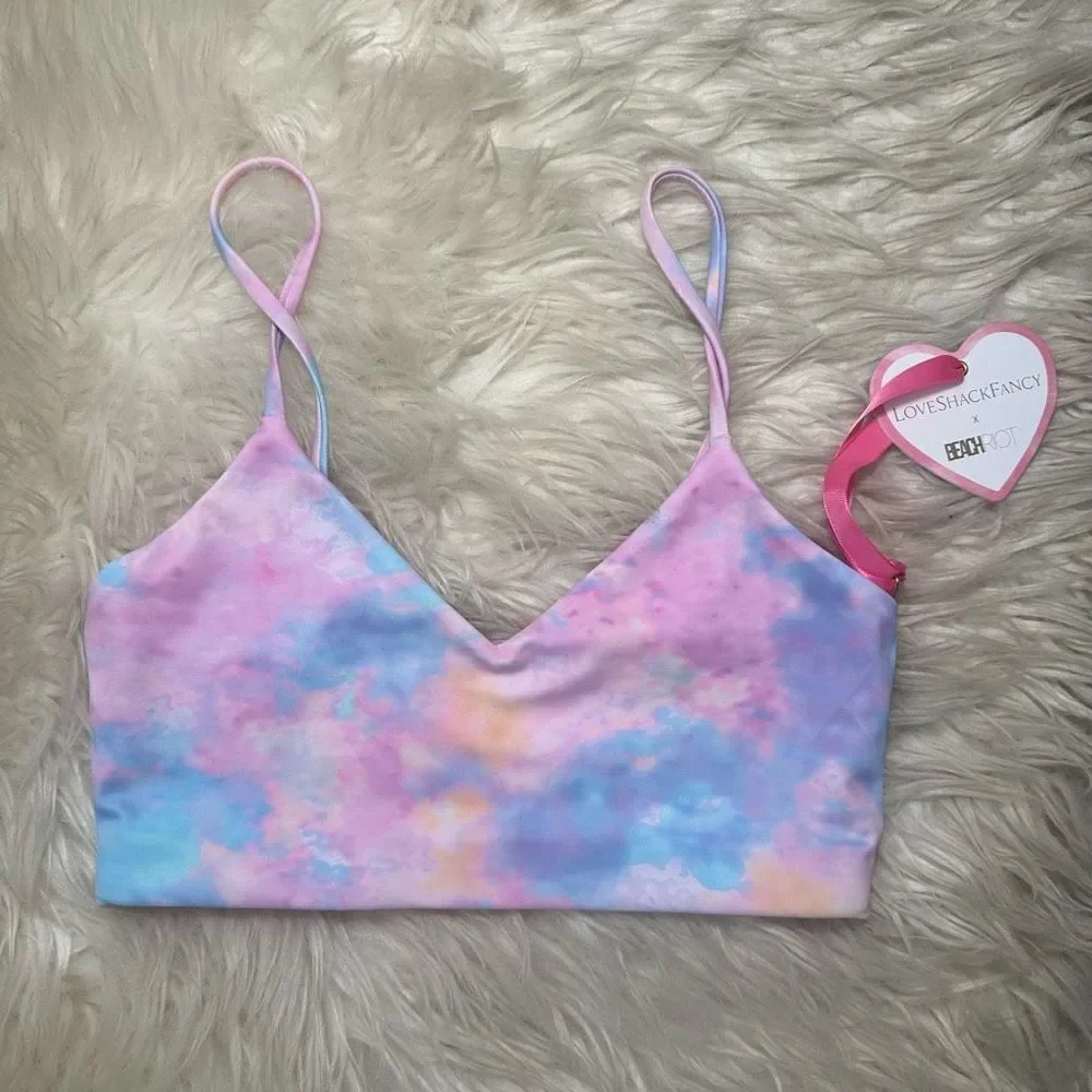 LoveShackFancy X Beach Riot Georgia Top